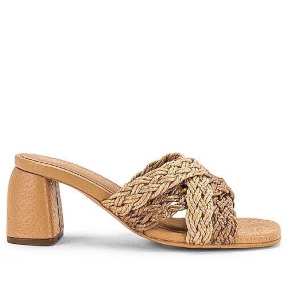 Kaanas x Jessie James Decker Raffia Sandals